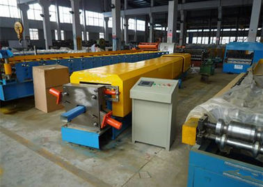 Trung Quốc 4kw Aluminium Gutter Roll Forming Machine With Metal Sheet Bending Machine nhà cung cấp